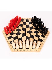 MenKind Three Player Chess Game - Image 2 of 4
