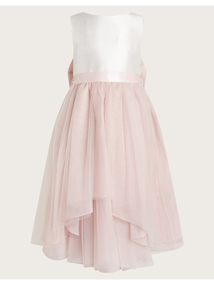 Monsoon Pink Olivia Organza Bridesmaid Dress - Image 1 of 4