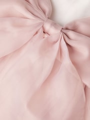 Monsoon Pink Olivia Organza Bridesmaid Dress - Image 3 of 4
