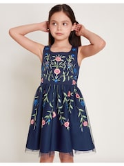 Scuba Rochie Brodat Floral Monsoon - Imaginea 1 din 4