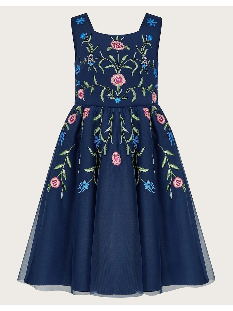 Scuba Rochie Brodat Floral Monsoon - Imaginea 2 din 4