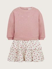 Monsoon Baby 2-in-1 Ditsy Sweater Dress - Изображение 1 из 3