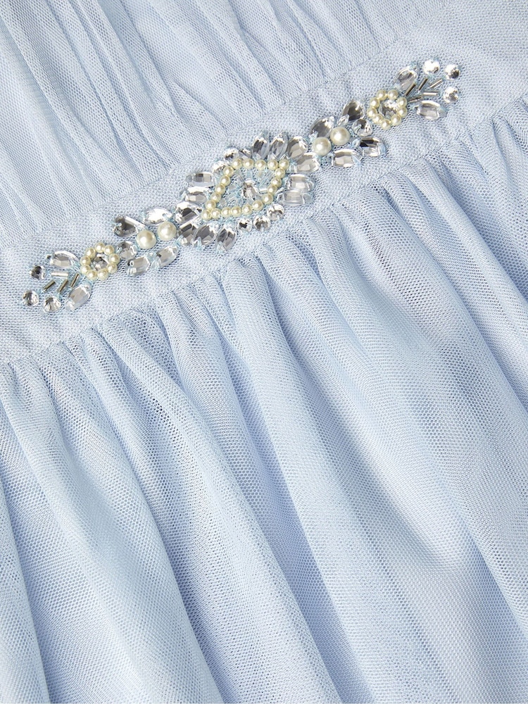 Monsoon Blue Penelope Belt Dress - Image 4 of 4