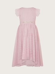 Monsoon Pink Penelope Belt Dress - Image 1 of 3