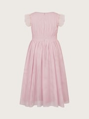 Monsoon Pink Penelope Belt Dress - Image 2 of 3