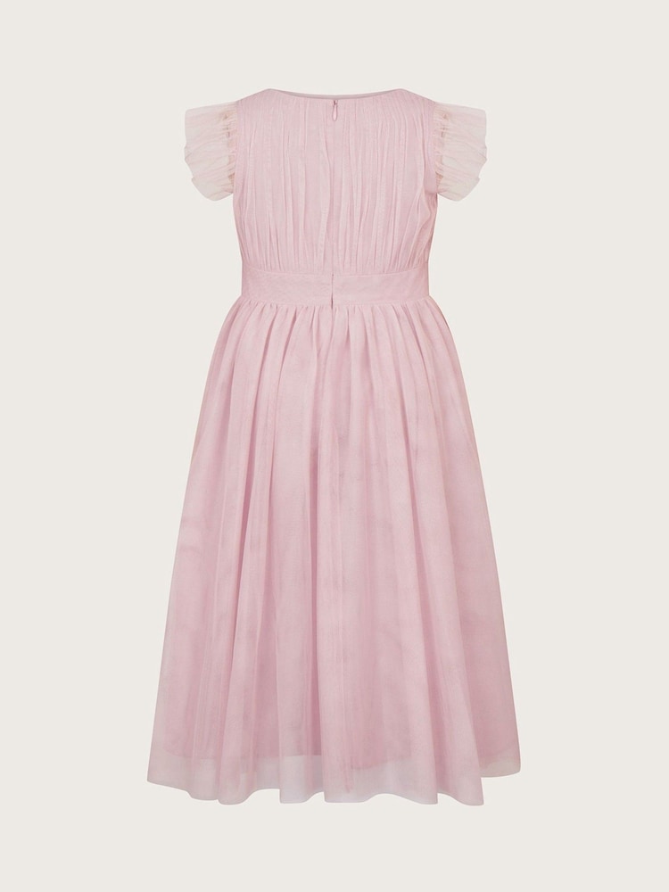 Monsoon Pink Penelope Belt Dress - Image 2 of 3