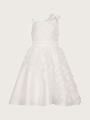 Monsoon Natural Lauren Asymmetrical Floral Dress - Image 2 of 4