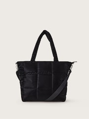 Monsoon Black Large Duvet Tote Bag - Image 2 of 4