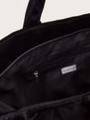 Monsoon Black Large Duvet Tote Bag - Image 4 of 4