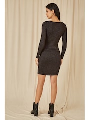 Yumi de malha militar Dress - Imagem 4 de 5