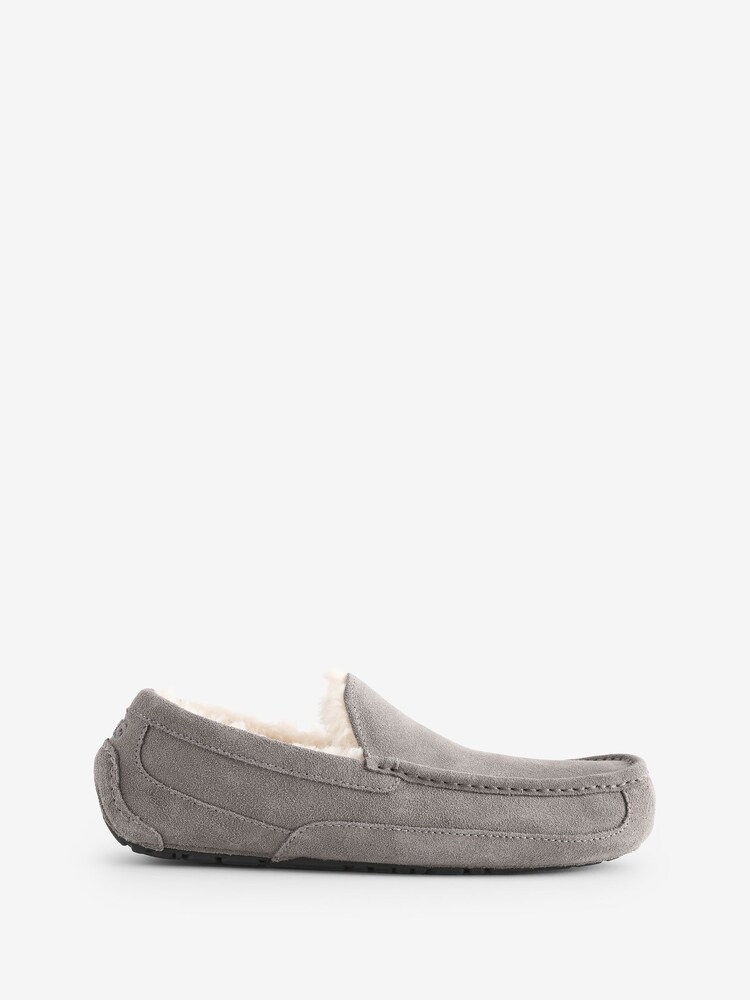 UGG Grey Ascot Slippers - Image 1 of 1