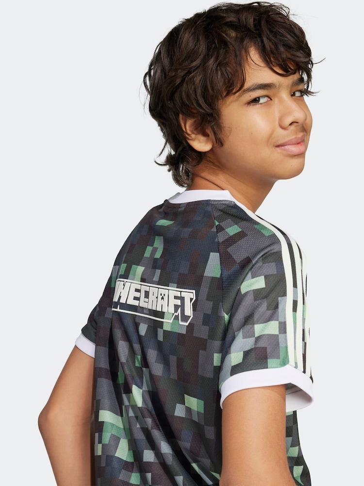adidas originals Camouflage Minecraft Printed T-Shirt - Image 4 of 6