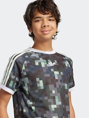 adidas originals Camouflage Minecraft Printed T-Shirt - Image 5 of 6