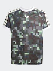 adidas originals Camouflage Minecraft Printed T-Shirt - Image 6 of 6