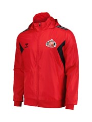 Hummel Red Sunderland Training Rain Jacket - Image 3 of 3