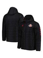 Hummel Black Sunderland Training Sideline Jacket - Image 1 of 3
