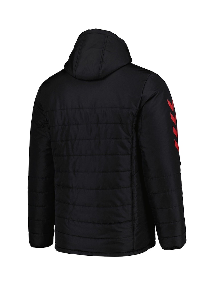 Hummel Black Sunderland Training Sideline Jacket - Image 3 of 3