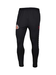 Hummel Black Sunderland Training Poly Trousers - Image 2 of 3