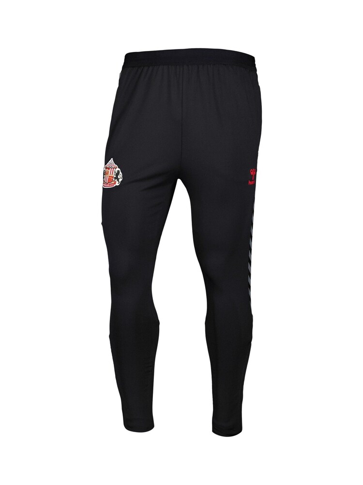 Hummel Black Sunderland Training Poly Trousers - Image 2 of 3