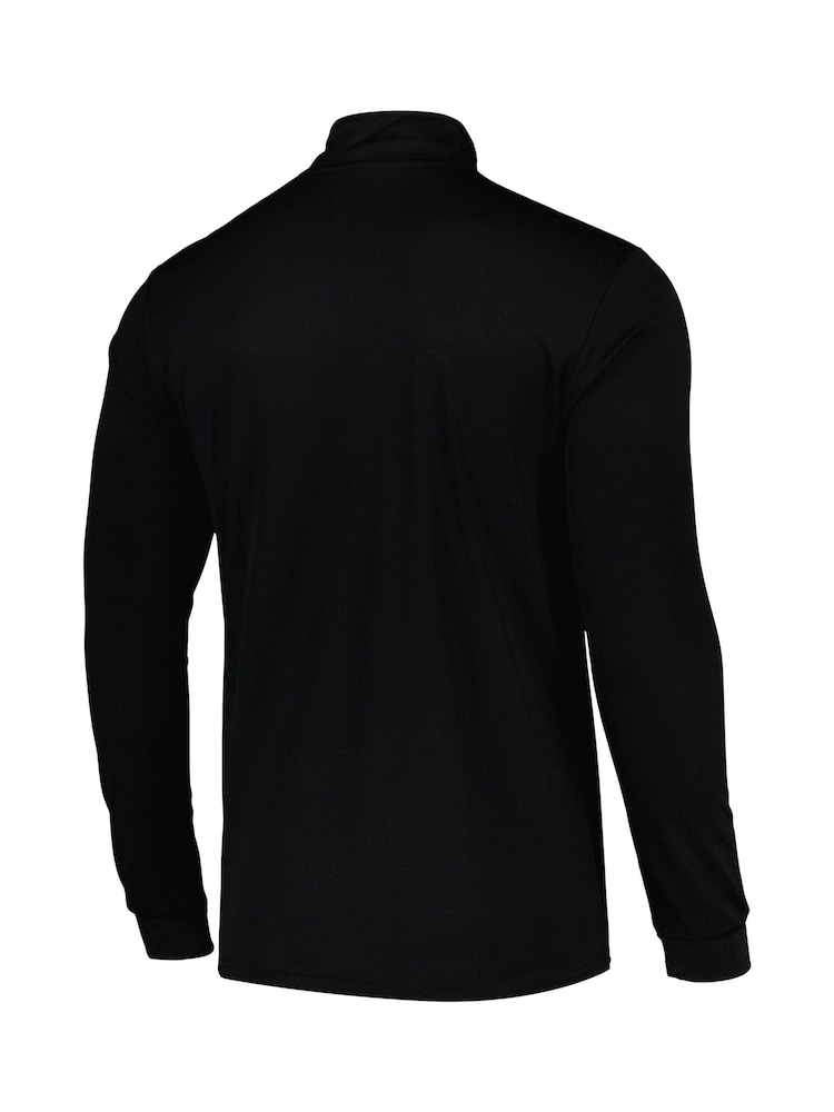 Hummel Black Sunderland Training Quarter Zip Sweatshirt - Image 3 of 3