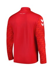 Hummel Red Sunderland Home Pre-Match Quarter Zip Jacket - Image 3 of 3