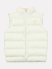 New Balance Green Girls Bond Quilted Gilet - Image 6 of 8