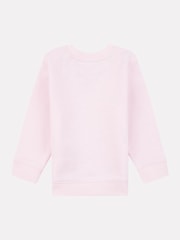 New Balance Red Baby Girls Sweatshirt Joggers & Gilet Set - Image 5 of 6