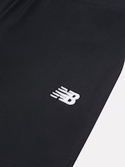 New Balance Black Girls Small Logo Flare Leggings - Image 4 of 4