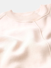 Mint Velvet Pink Seam Detail Sweatshirt - Image 8 of 8