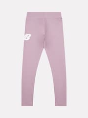 Rojo - New Balance Kids Stacked Logo Leggings - Imagen 2 de 3