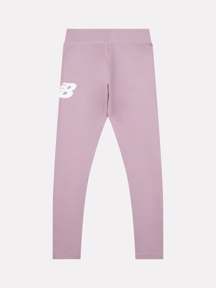 Rojo - New Balance Kids Stacked Logo Leggings - Imagen 2 de 3