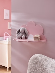 Jojo Maman Bébé Pink Elodie Flower Wall Shelf - Image 1 of 4