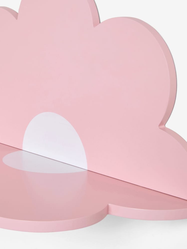 Jojo Maman Bébé Pink Elodie Flower Wall Shelf - Image 4 of 4