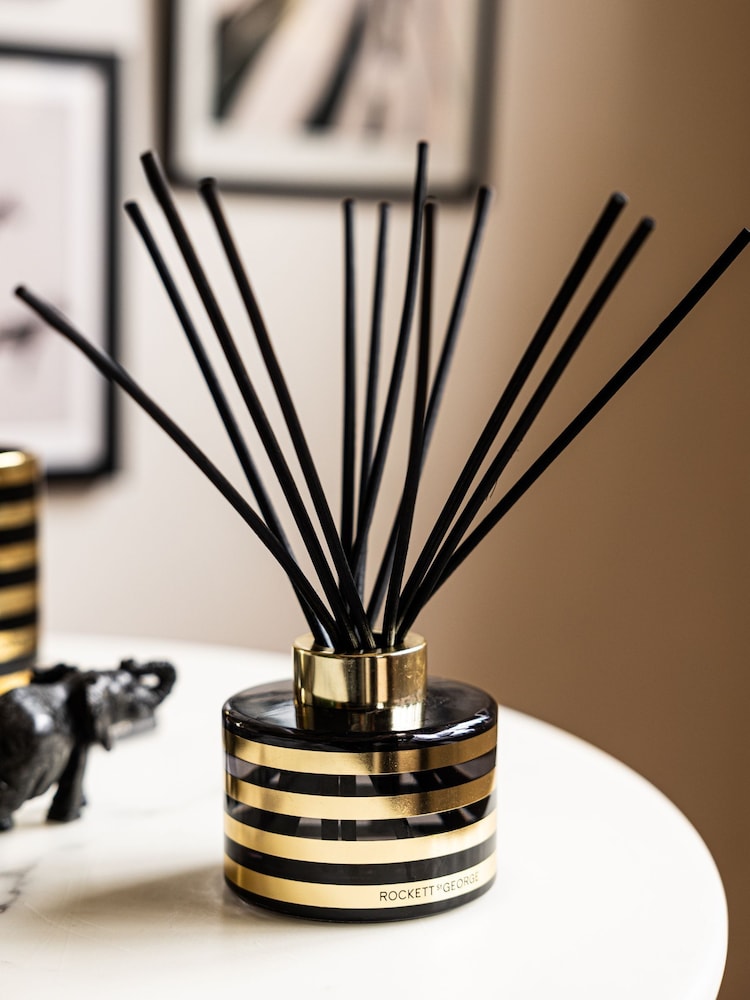 Rockett St George Black/Gold 150ml Ooh La La Reed Diffuser - Image 1 of 4