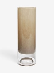 Sosandar Set of 2 Grey Glass Vases - Image 4 of 7
