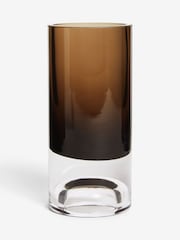 Sosandar Set of 2 Grey Glass Vases - Image 5 of 7
