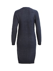 VILA Blue Longline Lightweight Cardigan - Image 6 of 6