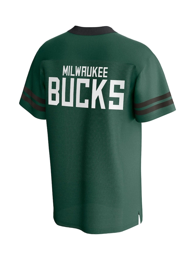 Fanatics Green Milwaukee Bucks Foundation American Football Fashion Top - Image 3 of 3