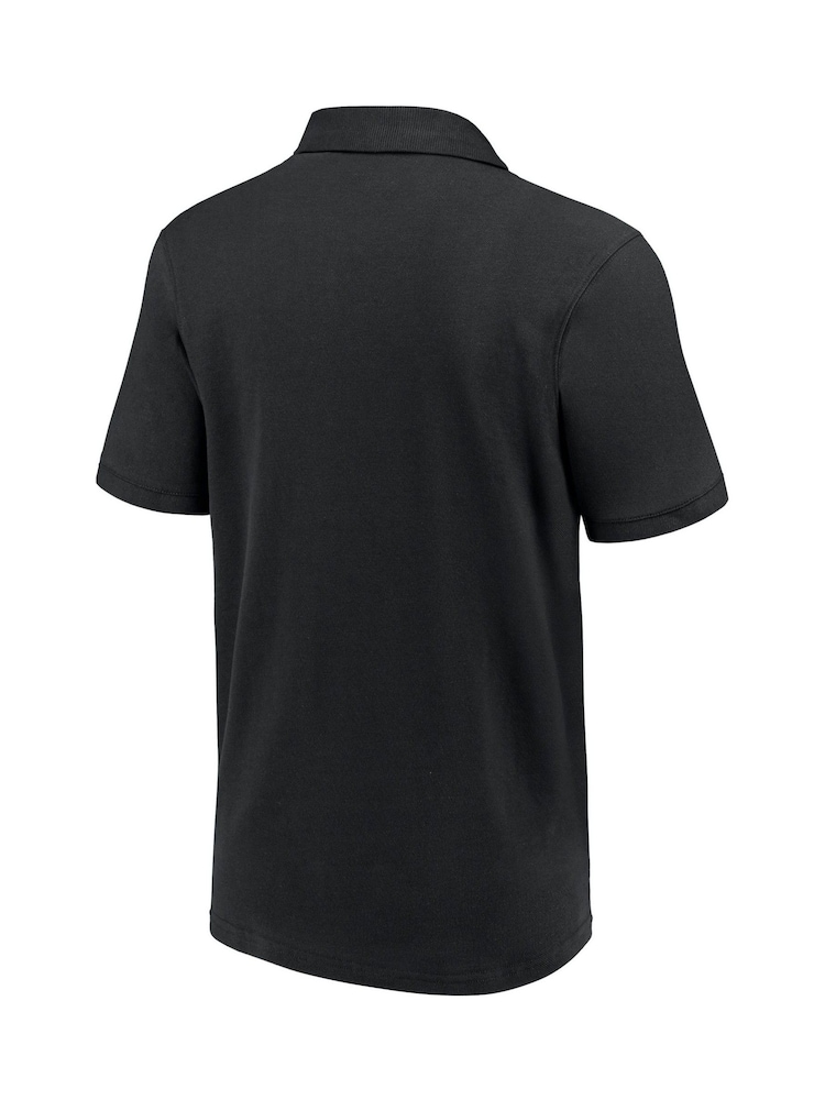 Fanatics 100% Cotton England Essentials Primary Logo Graphic Black Polo Shirt - Image 3 of 3 Fanatics 100% Cotton England Essentials Primary Logo Graphic Black Polo Shirt - Image 3 of 3
