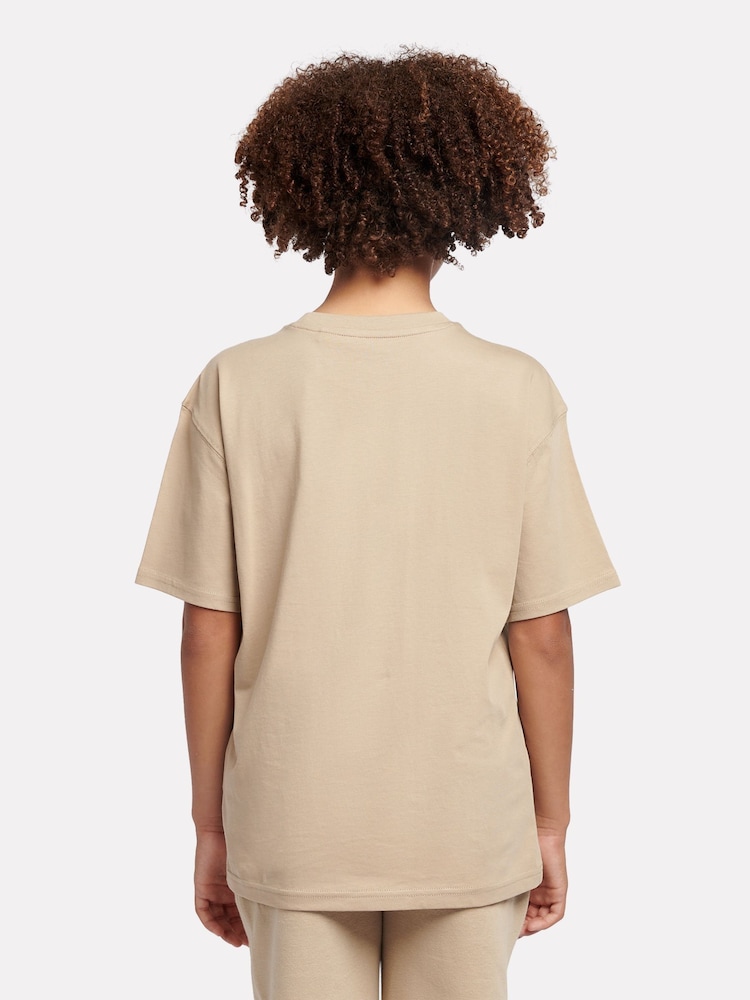 New Balance Light Orange Kids Jersey Small Logo 100% Cotton T-Shirt - Image 3 of 8
