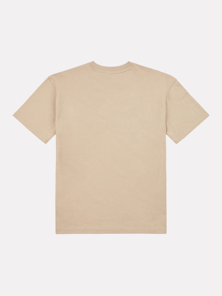 New Balance Light Orange Kids Jersey Small Logo 100% Cotton T-Shirt - Image 7 of 8