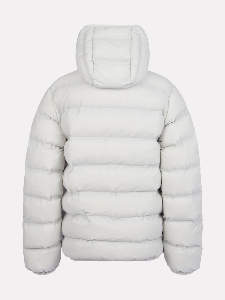 New Balance Grey Boys Bond Quilted Jacket - Image 8 of 10