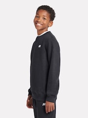 New Balance Black Boys Small Logo Sweatshirt - Image 2 of 9