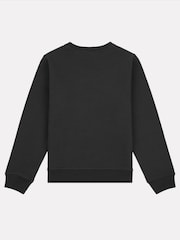 New Balance Black Boys Small Logo Sweatshirt - Image 8 of 9