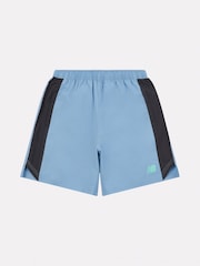 New Balance Light Blue Boys Athletics Shorts - Image 1 of 3