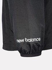 New Balance Black Boys Athletic Woven Mesh Lined Jacket - Image 10 of 10