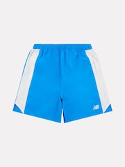 New Balance Blue Boys Athletics Shorts - Image 6 of 8