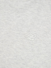 Серый - Футболка New Balance Kids Jersey с маленьким логотипом, 100% хлопок - Image 8 of 8