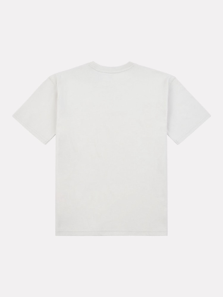New Balance Grey Light Kids Jersey Small Logo 100% Cotton T-Shirt - Image 7 of 8