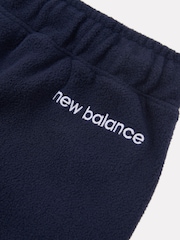New Balance Blue Boys Premium Polar Fleece Joggers - Image 9 of 9